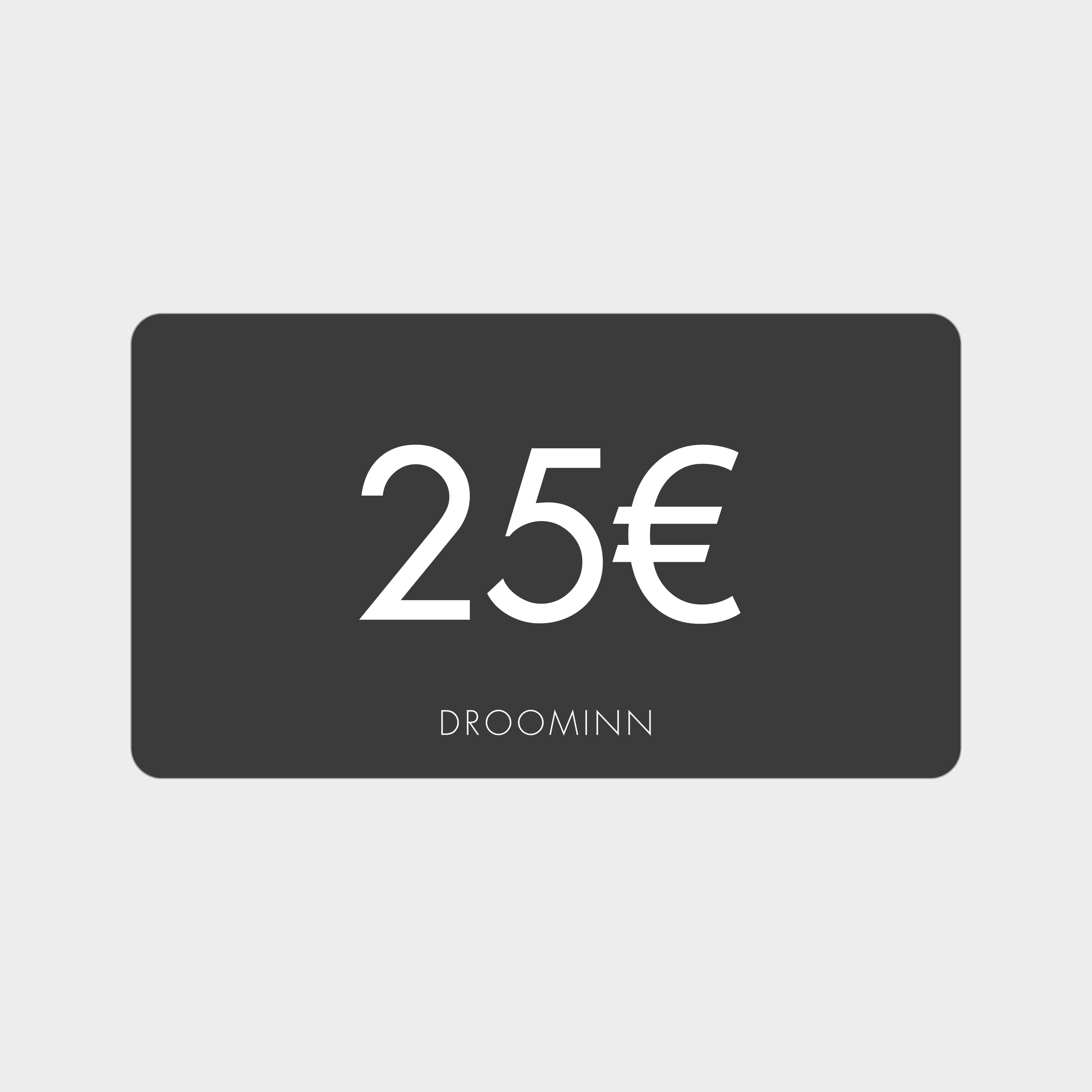 Gutscheinkarte 25€