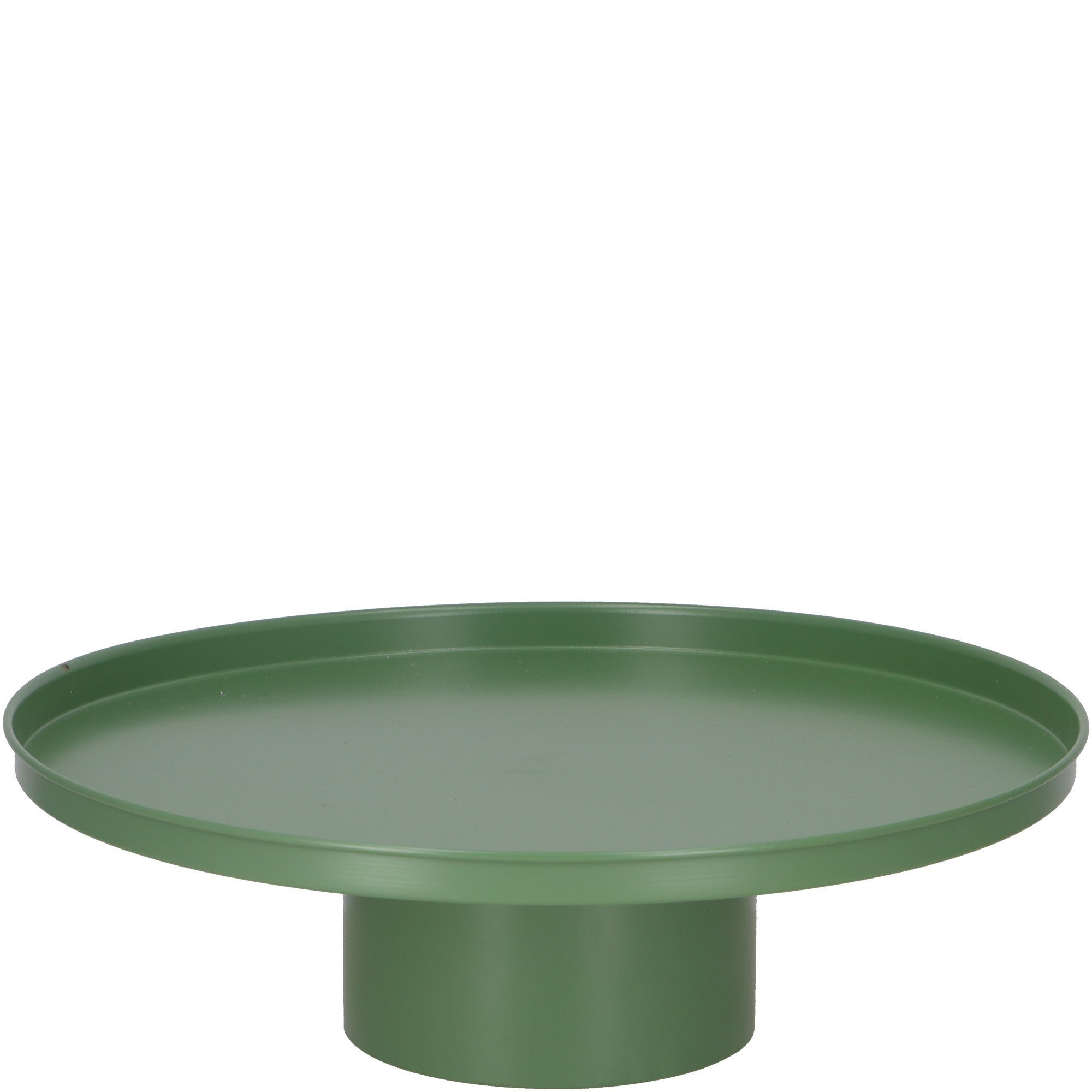 Erhöhtes Deko-Tablett Elias in Salbei - Ø 35cm