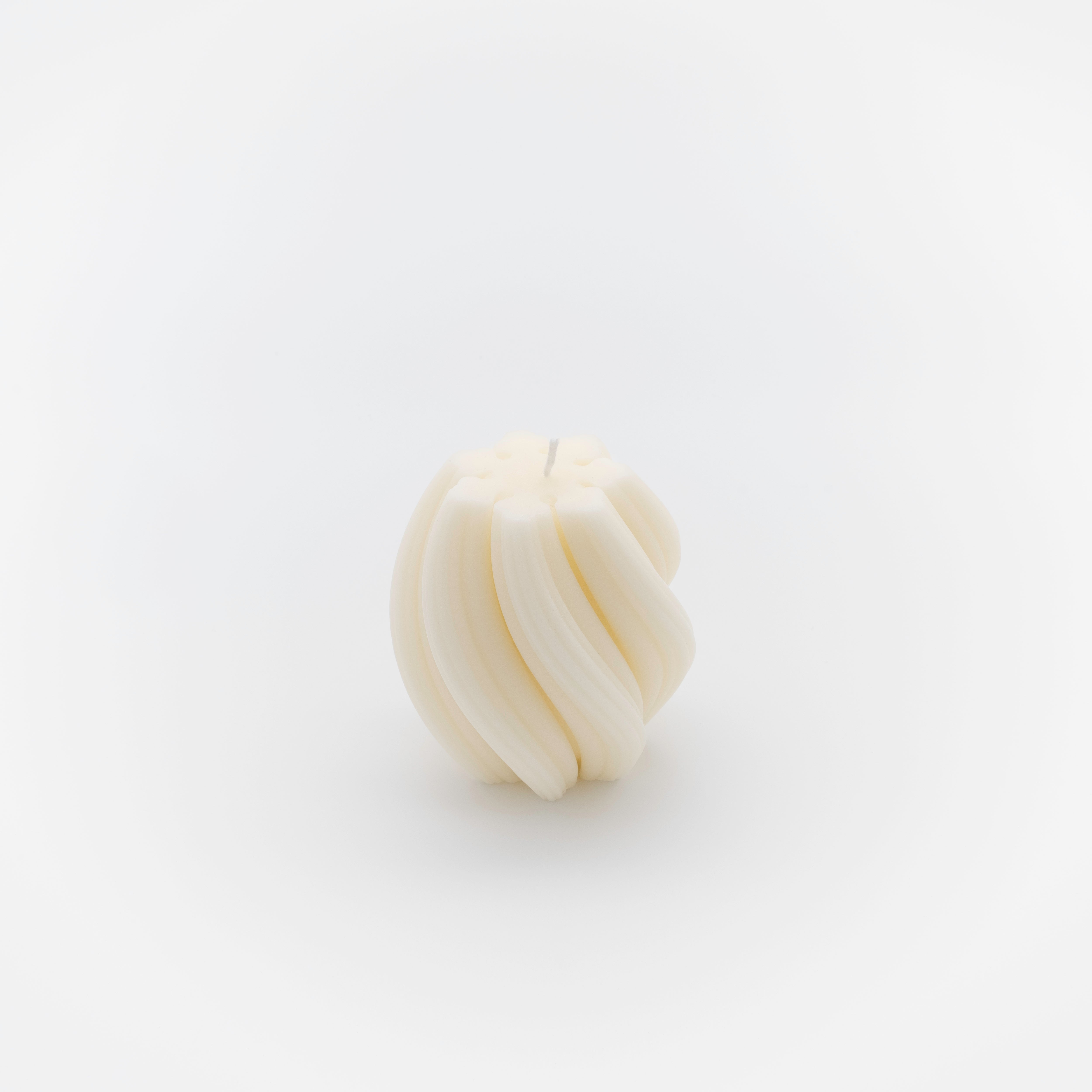 Kerze Swirl - H 8,5cm